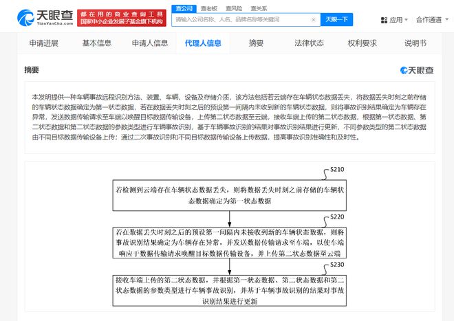 赛力斯车辆事故远程识别专利公布 赛力斯新专利可远程识别车辆事故