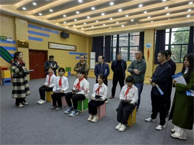 智慧教育不是选择题而是必答题——赤壁市教科院考察团走进合肥市郎溪路小学跟岗学习(图5)