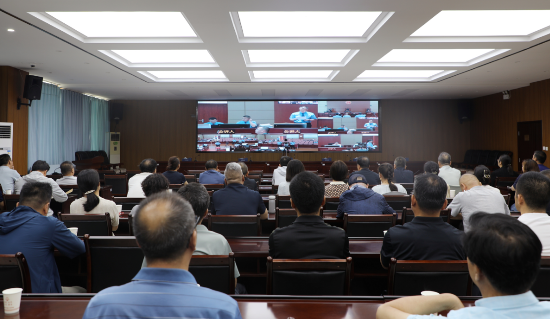 吴忠：远程联网“云”旁听市县两级“零距离”接受警示教育(图1)